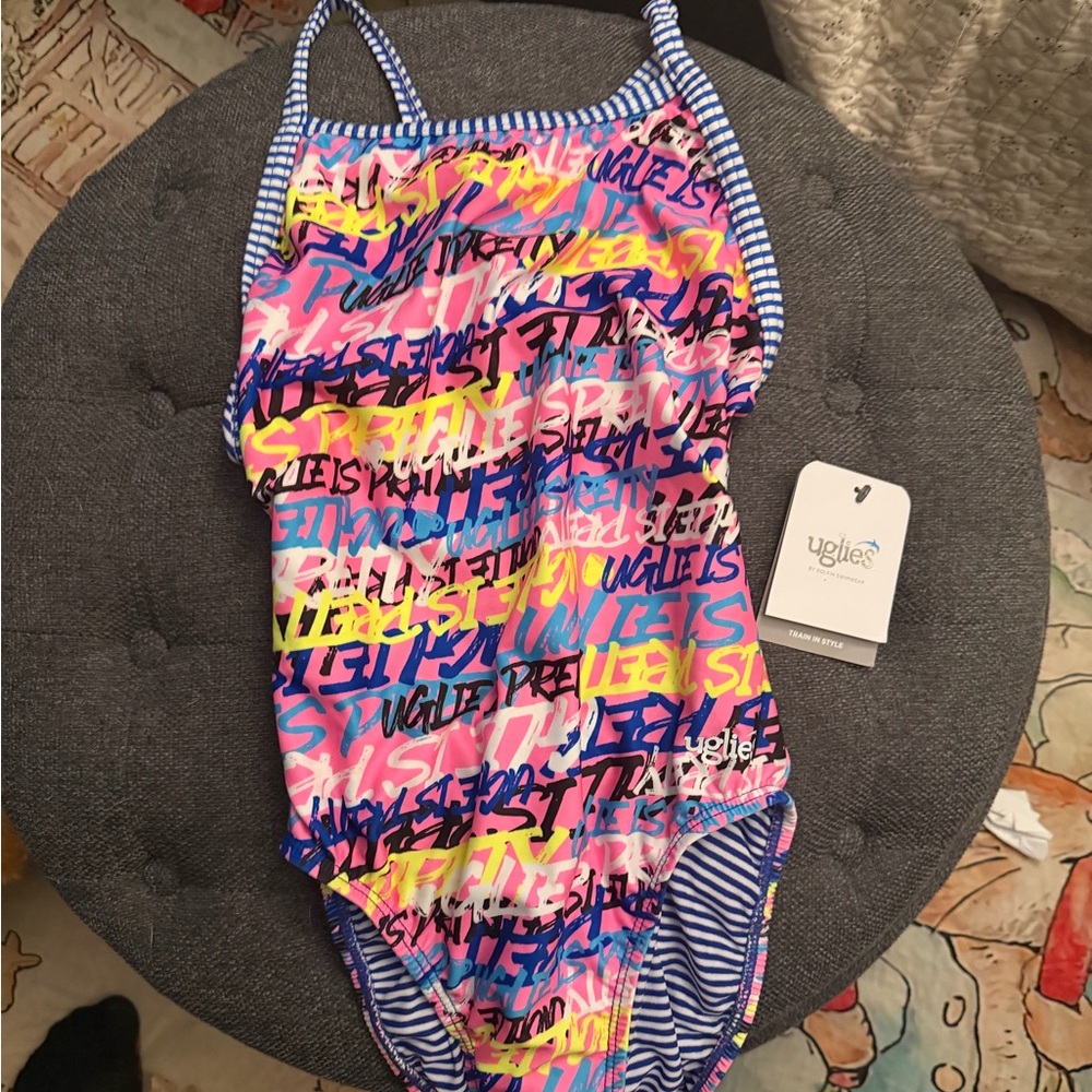 Dolfin Uglies Swimsuit 36 NWT